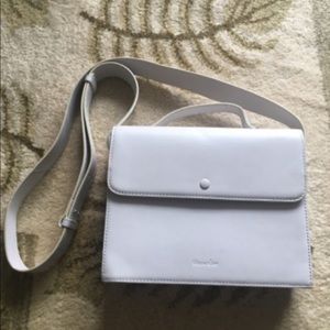 Steven Alan grey box purse